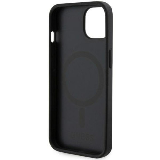 Guess GUHMP14MHGCFSEK iPhone 14 Plus 6,7" černo/černý pevný obal GCube Stripes MagSafe