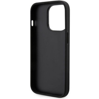 Karl Lagerfeld KLHCP14LSANKCPK iPhone 14 Pro 6,1" pevný kryt černo/černý Saffiano Karl & Choupette