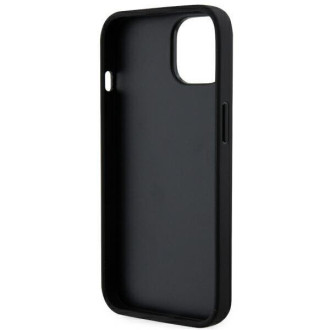 Karl Lagerfeld KLHCP14MSANKCPK iPhone 14 Plus 6,7" pevný obal černo/černý Saffiano Karl & Choupette