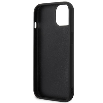 Karl Lagerfeld KLHCP14S3DRKHNK iPhone 14 6,1&quot; černý/černý pevný obal Gumová chupeta 3D