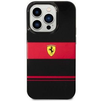 Ferrari FEHMP14XUCOK iPhone 14 Pro Max 6,7&quot; černý/černý pevný obal IMD Combi Magsafe