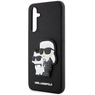 Karl Lagerfeld KLHCA34SANKCPK A34 5G A346 pevné pouzdro černá/černá Saffiano Karl &amp; Choupette