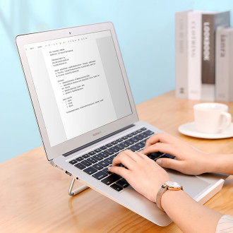 Ugreen nastavitelný stojan stojan na notebook stříbrný (LP230)