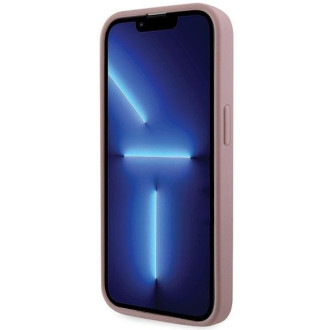 Guess GUHCP14LHDGTPP iPhone 14 Pro 6,1" růžový/růžový pevný kryt drahokamu Triangle