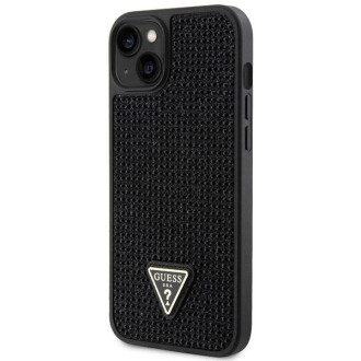 Guess GUHCP14MHDGTPK iPhone 14 Plus 6,7" černo/černé pevné pouzdro drahokamu Triangle