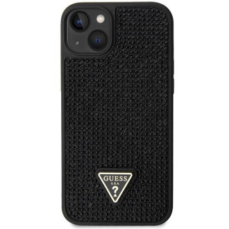 Guess GUHCP14MHDGTPK iPhone 14 Plus 6,7" černo/černé pevné pouzdro drahokamu Triangle