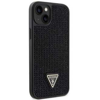 Guess GUHCP14MHDGTPK iPhone 14 Plus 6,7" černo/černé pevné pouzdro drahokamu Triangle