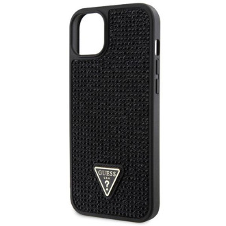 Guess GUHCP14MHDGTPK iPhone 14 Plus 6,7" černo/černé pevné pouzdro drahokamu Triangle