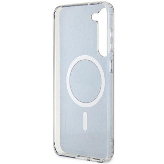Guess GUHMS23SH4STK S23 S911 černo/černé pevné pouzdro 4G MagSafe