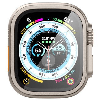 Tvrzené sklo Spigen GLAS.TR SLIM PRO Apple Watch ULTRA (49 MM) TITANIUM