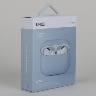 Uniq pouzdro Lino AirPods Pro Silicone blue/arctic blue