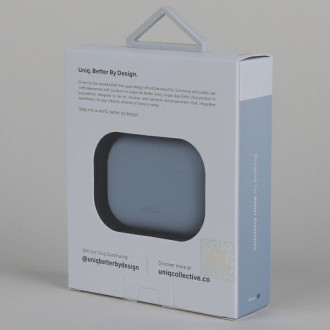 Uniq pouzdro Lino AirPods Pro Silicone blue/arctic blue