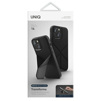 Uniq pouzdro Transforma iPhone 14 6.1" Magclick Charging černá/ebenově černá