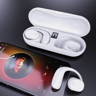 Bezdrátová Bluetooth sluchátka Dudao U17H - bílá