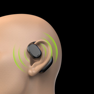 Bezdrátová Bluetooth sluchátka Dudao U17H - černá