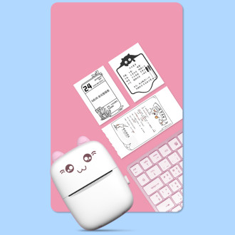 Termotiskárna mini kočka HURC9 - růžová