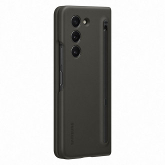 Sada silikonového pouzdra pro Samsung Galaxy Z Fold 5 Slim Case se stylusem + 25W USB C nástěnná nabíječka – černá