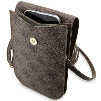 Kabelka Guess GUWBP4RPSW hnědá/hnědá 4G Stripes