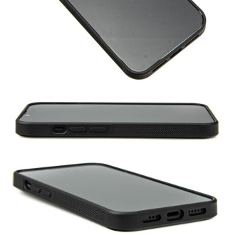 Dřevo a pryskyřice pouzdro pro iPhone 14 Pro Max MagSafe Bewood Unique Neptune – tmavě černá