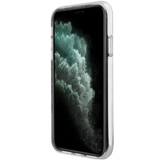 Guess GUHMN61HCFWSP iPhone 11 / Xr 6,1" růžové/růžové pevné pouzdro Flower MagSafe
