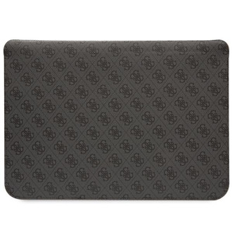 Guess Sleeve GUCS14P4RPSK 14" černá/ černá 4G potištěné pruhy