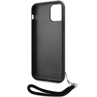 Karl Lagerfeld KLHCN61PSQRKS iPhone 11 / Xr 6,1&quot; stříbrný/stříbrný pevný obal Sequins Cord
