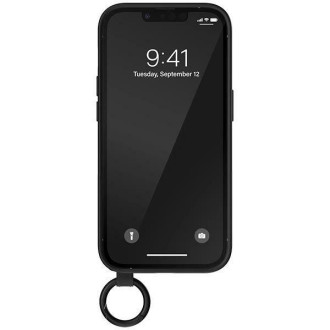 Adidas OR Hand Strap Case iPhone 14 Pro 6.1" černá-bílá/černo-bílá 50214