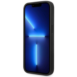 Pouzdro BMW BMHCP14X22RPSK iPhone 14 Pro Max 6,7" černá/černá se vzorem kožených sedadel