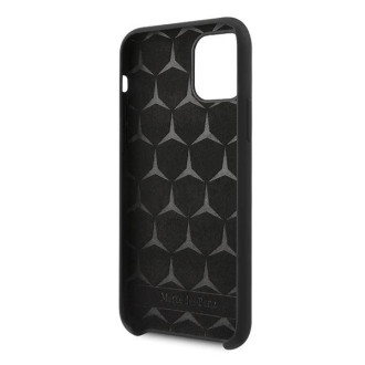 Pevné pouzdro Mercedes MEHCN58SILBK iPhone 11 Pro černo/černá silikonová řada