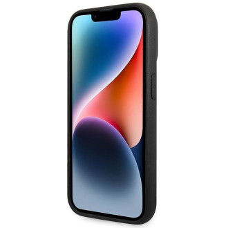 Mercedes MEHMP14LRCABK iPhone 14 Pro 6,1" černo/černý karbonový pevný obal Dynamic Line