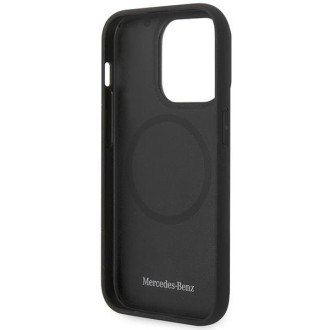 Mercedes MEHMP14LRCABK iPhone 14 Pro 6,1" černo/černý karbonový pevný obal Dynamic Line