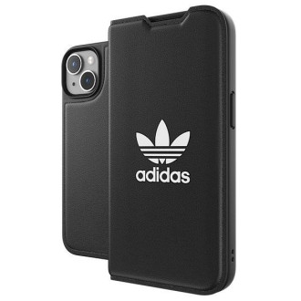 Adidas OR Booklet Case BASIC iPhone 14 6.1" černá/černobílá 50181