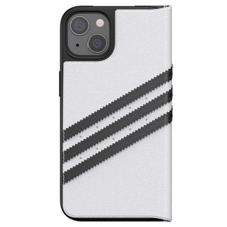 Adidas OR Booklet Case PU iPhone 13 6.1" černá/černo bílá 47092