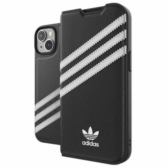 Adidas OR Booklet Case PU iPhone 14 6.1" černá/černobílá 50195
