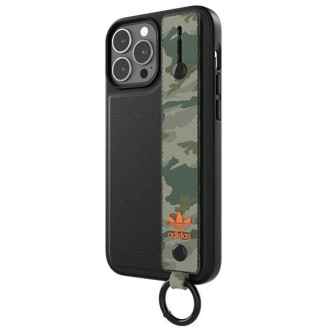 Adidas OR Hand Strap Case iPhone 13 Pro Max 6,7" černá-kamufláž/černo-zelená kamufláž 48671