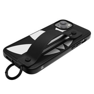 Adidas OR Hand Strap Case iPhone 14 Plus 6,7" černo-bílé/černo-bílé 50215