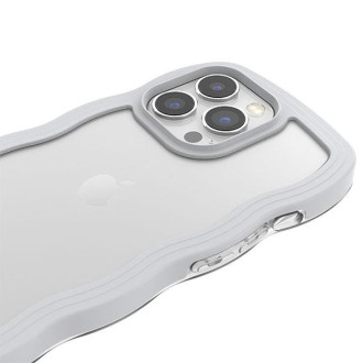 Adidas OR Wavy Case iPhone 13 Pro /13 6,1" bílá-transparentní/bílá-transparentní 51903