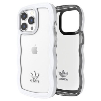 Adidas OR Wavy Case iPhone 13 Pro /13 6,1" bílá-transparentní/bílá-transparentní 51903