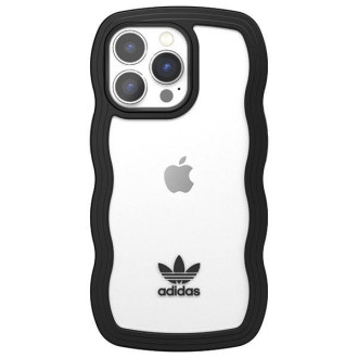 Adidas OR vlnité pouzdro iPhone 13 Pro /13 6,1" černé-transparentní/černo-transparentní 51900