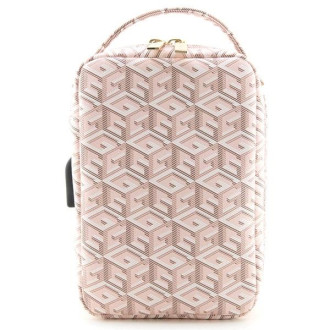Guess Bag GUHBHGCFSEP Organizér růžový/růžový GCube Stripe