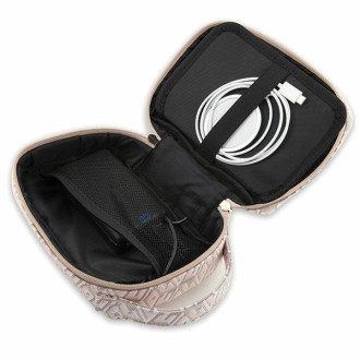 Guess Bag GUHBHGCFSEP Organizér růžový/růžový GCube Stripe