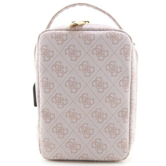 Organizér Guess Bag GUHBP4RPSP růžové/růžové 4G potištěné pruhy