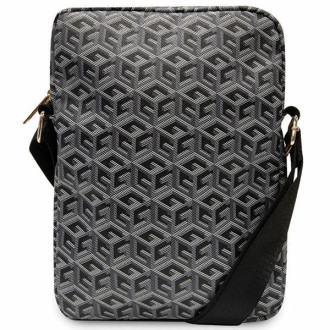 Taška Guess GUTB10HGCFSEK 10" černá/černá taška na tablet GCube Stripe
