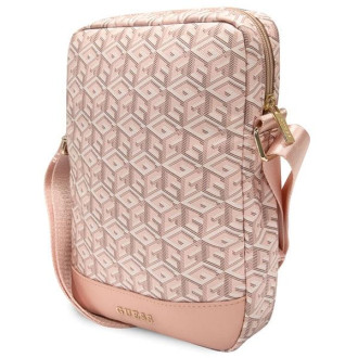 Taška Guess GUTB10HGCFSEP 10" růžová/růžová taška na tablety GCube Stripe