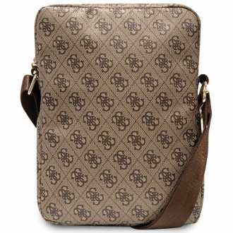 Taška Guess GUTB10P4RPSW 10" hnědá/hnědá 4G Stripes Taška na tablet
