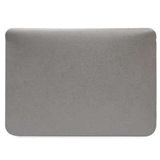 Karl Lagerfeld Sleeve KLCS14SAKCPMG 14" stříbrná/stříbrná Saffiano Karl&Choupette