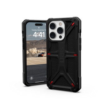 UAG Monarch - ochranný obal pro iPhone 14 Pro Max (kevlar black)