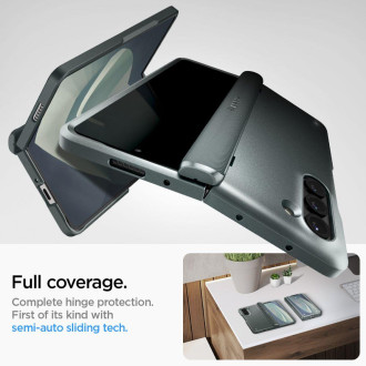 Spigen SLIM ARMOR PRO GALAXY Z Fold 5 ABYSS GREEN