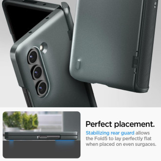 Spigen SLIM ARMOR PRO GALAXY Z Fold 5 ABYSS GREEN