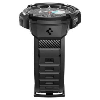 Spigen RUGGED ARMOR &quot;PRO&quot; GALAXY Watch 6 KLASICKÉ (43MM) MATNÁ ČERNÁ